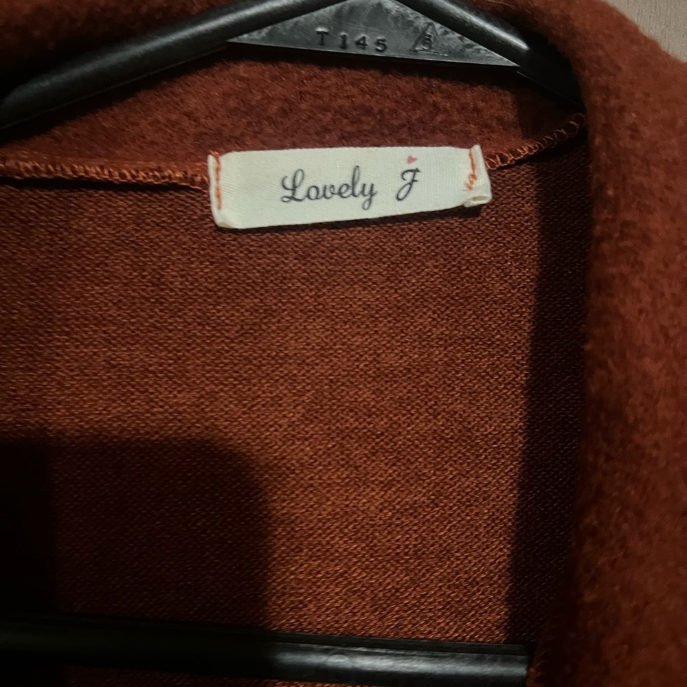 Rust Button-Up Shirt - Picture 2 of 3